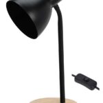 Stolná lampa SUENTE čierna