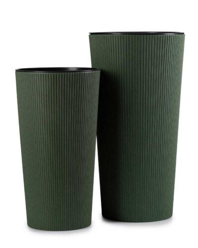 Súprava 2 kvetináčov URBANICA ECO zelená Súprava 2 kvetináčov URBANICA ECO zelená