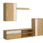 Súprava obývacieho nábytku Benson dub artisan/kašmír
