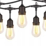 Svetelná LED reťaz Filame 10 m 230 V čierna/teplá biela