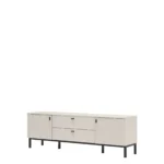 TV stolek Korfu 04 167 cm kašmírový/černý