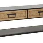 TV stolík Hanoi 95 cm čierno-hnedý