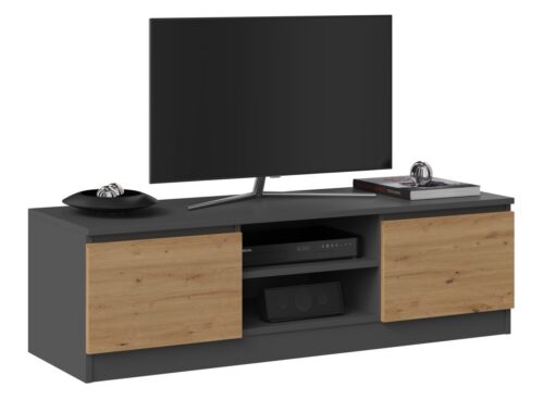 TV stolík Malwa 120 cm antracit/dub artisan TV stolík Malwa 120 cm antracit/dub artisan