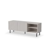 TV stolík Paxos 150 cm kašmír/čierny