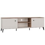 TV stolík Point 183 cm dub Castello/kašmírová
