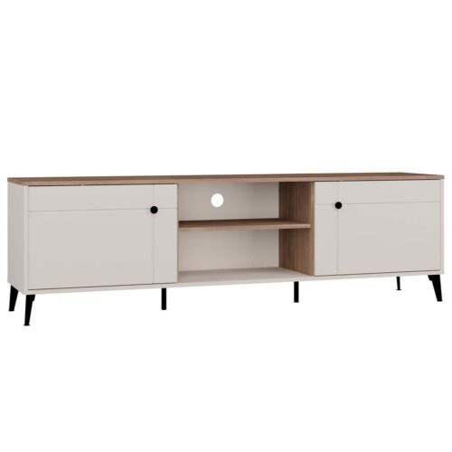 TV stolík Point 183 cm dub Castello/kašmírová TV stolík Point 183 cm dub Castello/kašmírová