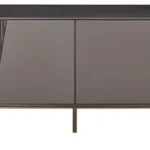 TV stolík Stilig ST101B 200 cm grafit/zlatý