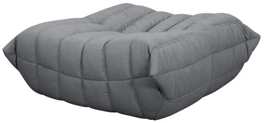 Taburet Nua 86 cm zamat sivý