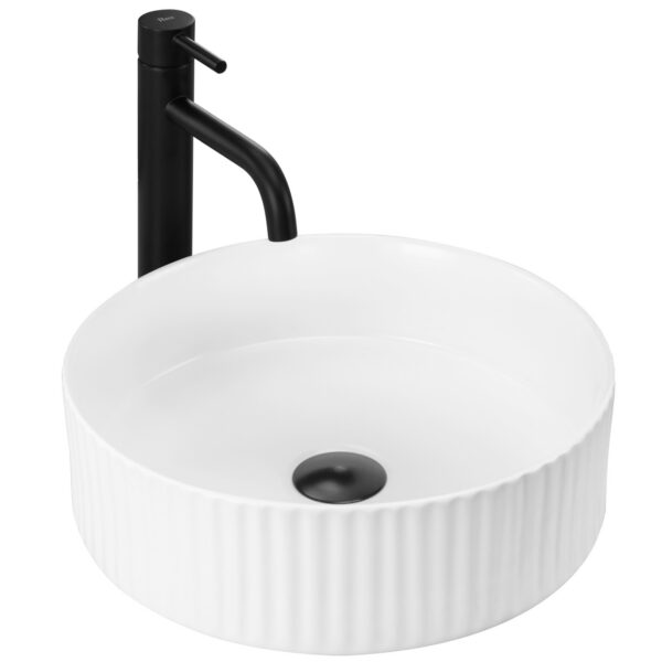 Umyvadlo na desku Rea Delia 36 cm bílé