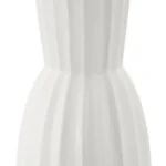 Váza Glint 50 cm biela