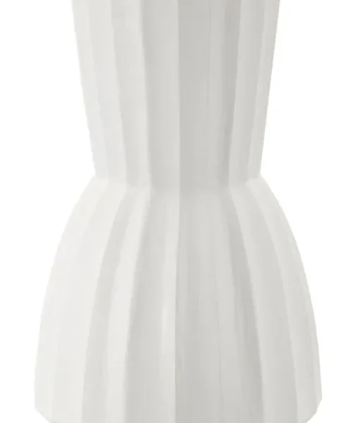 Váza Glint 50 cm biela