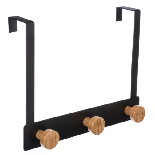 Vešiak na dvere Bamboo Black Vešiak na dvere Bamboo Black