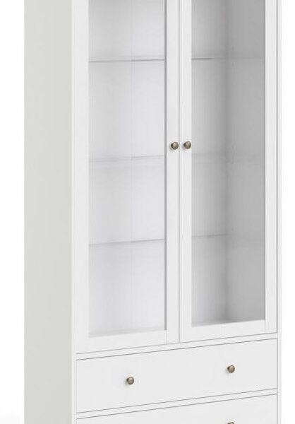 Vitrína Provine 96 cm biela