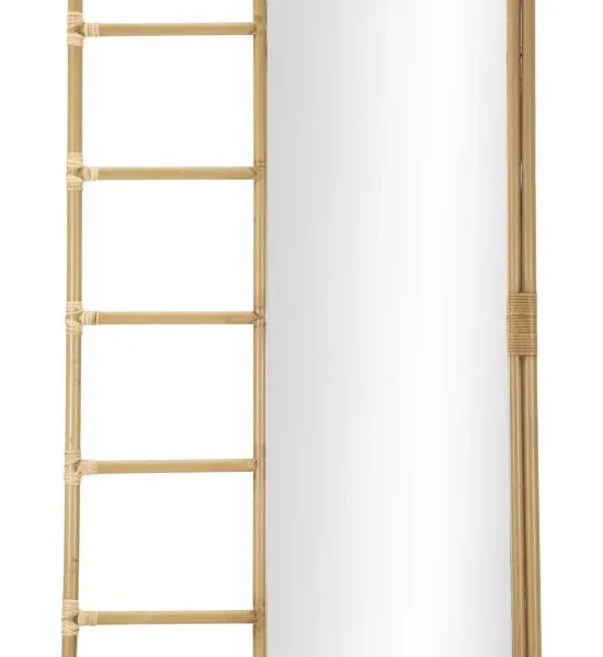Voľne stojace zrkadlo Panama 151 cm hnedé
