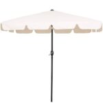 Záhradný slnečník 200 X 130 cm SPRINGOS GU0039 - ecru