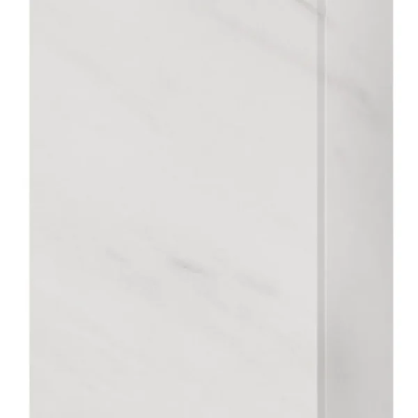 Závěsná koupelnová skříňka Letto 05 30 cm bílý mramor/zlatá