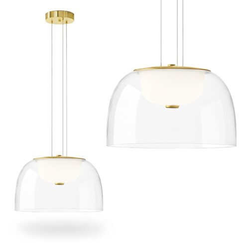 Závesný LED luster APP1690-1PC B číry/neutrálna biela Závesný LED luster APP1690-1PC B číry/neutrálna biela