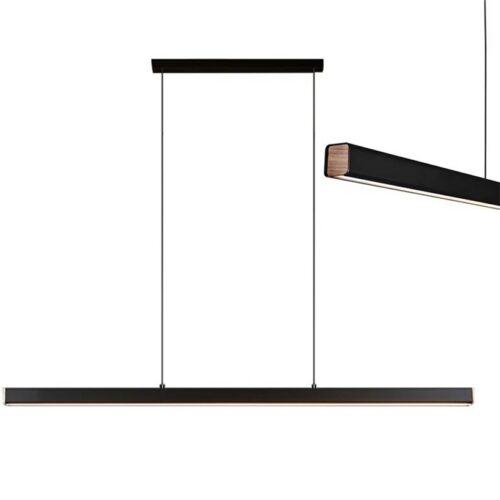 Závěsný LED lustr APP1448-CP 100 cm černý/neutrální bílá Závěsný LED lustr APP1448-CP 100 cm černý/neutrální bílá