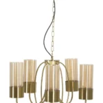 Závesný luster Versailles 60 cm zlatý II