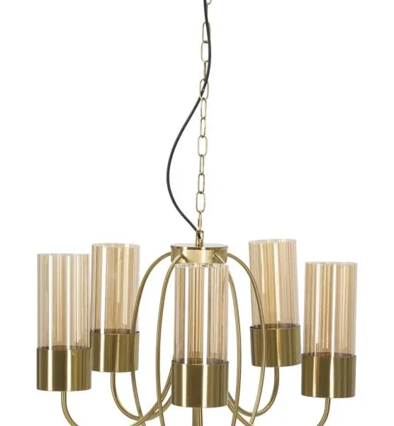 Závesný luster Versailles 60 cm zlatý II