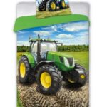 Bavlnená posteľná bielizeň Turbo Traktor 006 - 160x200 cm