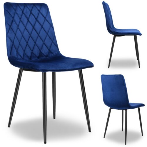Čalúnená designová stolička ForChair II modrá Čalúnená designová stolička ForChair II modrá