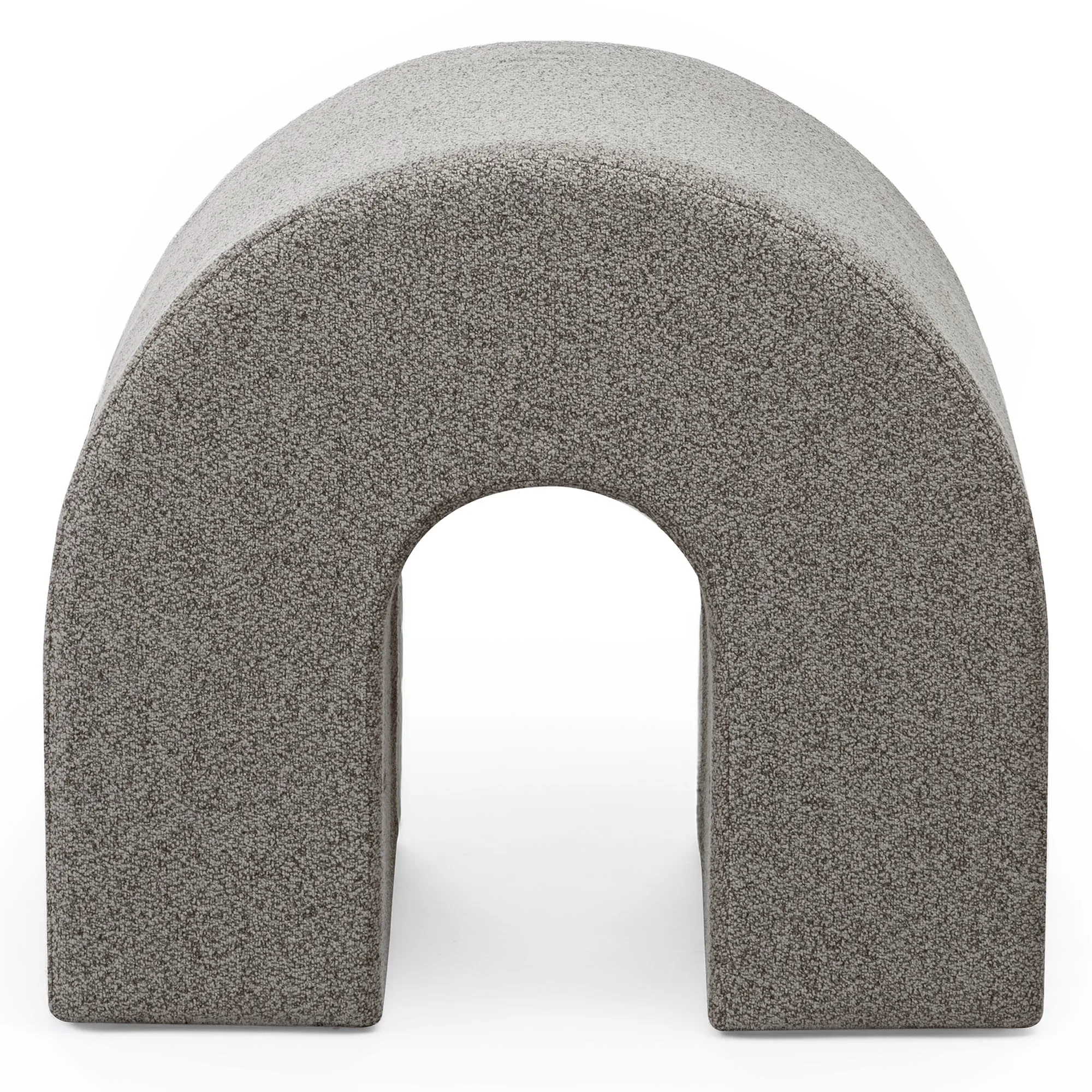 Designový taburet Arc světle hnědý Designový taburet Arc světle hnědý