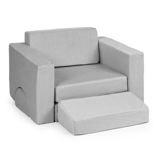 Dětské modulární křeslo DIY šedé Dětské modulární křeslo DIY šedé