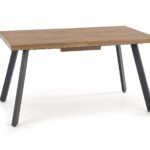 Jídelní rozkládací stůl Berlin 140/180 cm ořech/černý