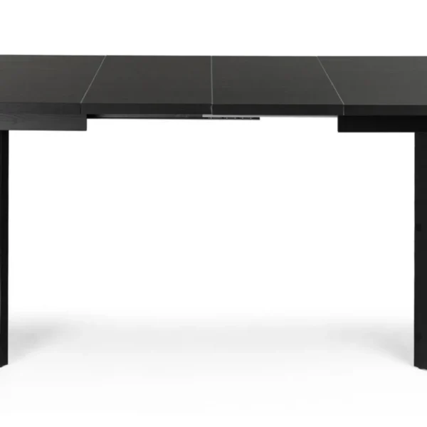 Jídelní rozkládací stůl Mou 140/200 cm černý