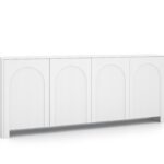 Komoda Arco 204 cm bílá