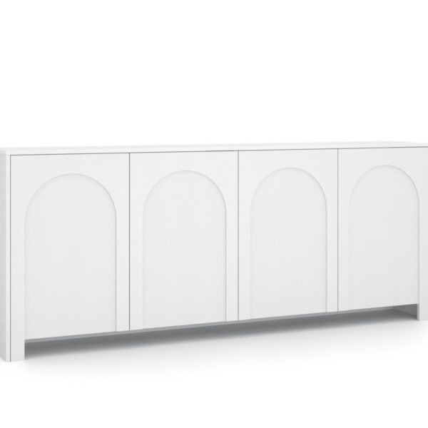 Komoda Arco 204 cm bílá