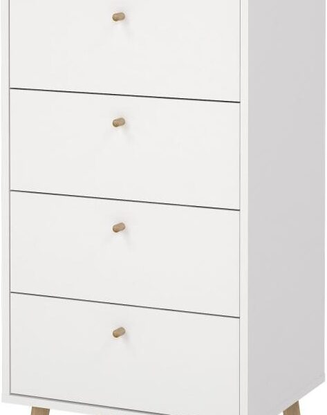 Komoda Boazy 50 cm bílá