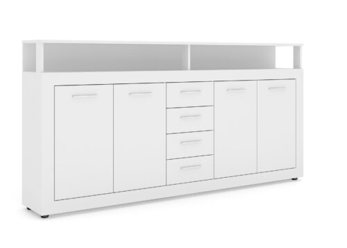 Komoda Luna 190 cm biela Komoda Luna 190 cm biela