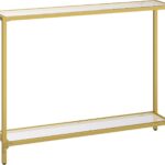 Konzolový stolek Vasagle Grit 100 cm zlatý