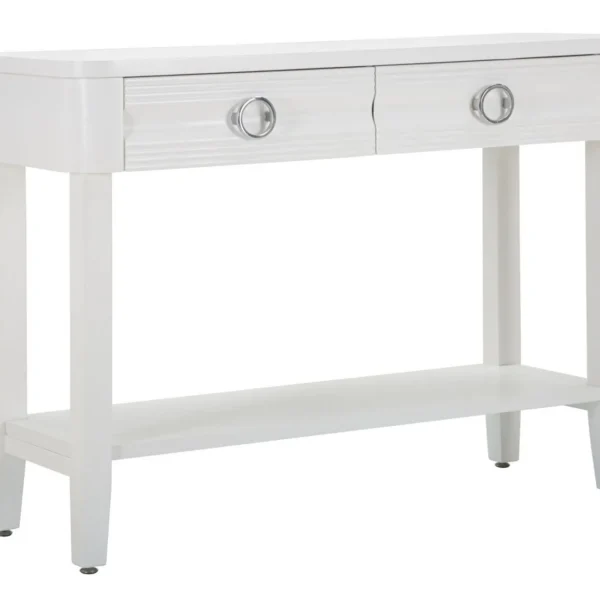 Konzolový stolík Shine 110 cm biely