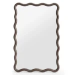 Nástěnné zrcadlo Glimmer 120 cm ořech tmavý