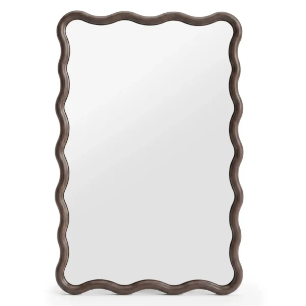 Nástěnné zrcadlo Glimmer 120 cm ořech tmavý