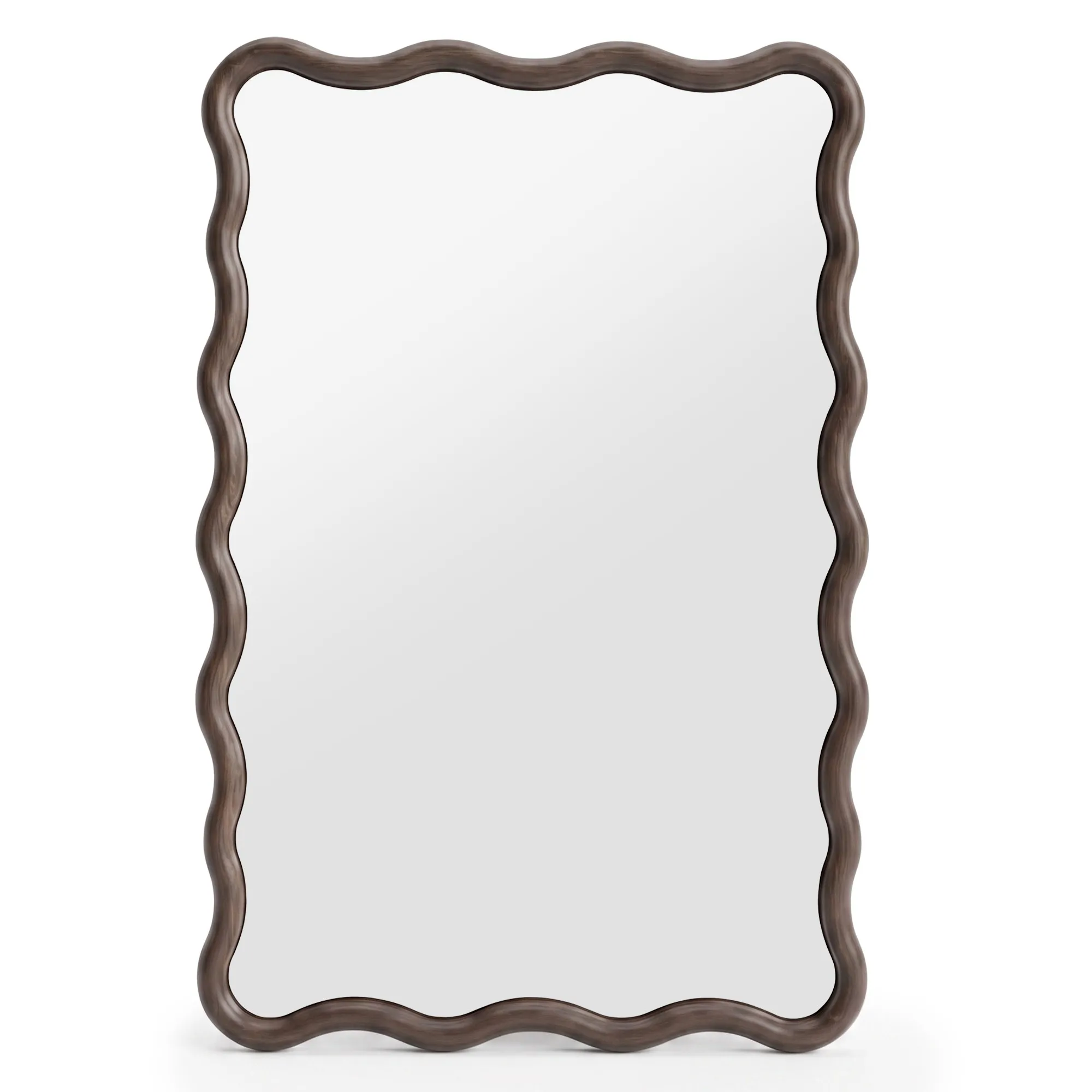 Nástěnné zrcadlo Glimmer 120 cm ořech tmavý Nástěnné zrcadlo Glimmer 120 cm ořech tmavý