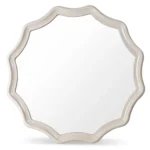 Nástěnné zrcadlo Luppo 100 cm světle béžové