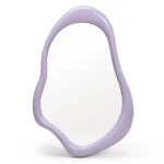Nástěnné zrcadlo Maluma 60 cm fialové