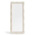 Nástěnné zrcadlo Noelle 180 cm světle béžové