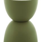 Odkládací stolek Fusion 34 cm zelený