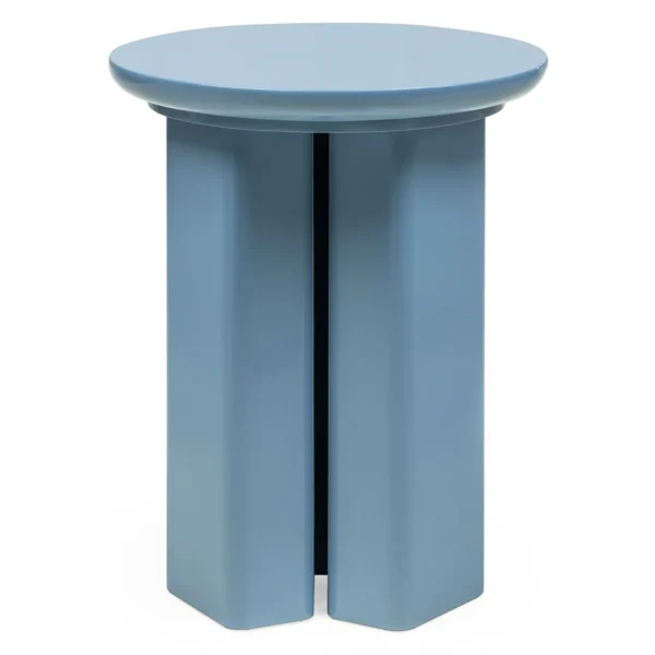 Odkladací stolík Brie 40 cm modrý