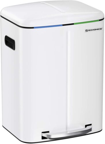 Odpadkový kôš 2x20 L KAILO biely Odpadkový kôš 2x20 L KAILO biely