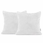 Povlak na vankúš DecoKing HENRY 45x45 cm biely