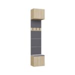 Předsíňová stěna HAGA 1W 50 cm dub Sonoma