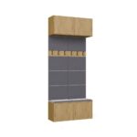 Předsíňová stěna HAGA 2W 100 cm dub Artisan