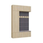 Předsíňová stěna Haga 1Sz2W 150 cm dub Sonoma
