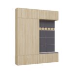 Předsíňová stěna Haga 2Sz2W 200 cm dub Sonoma